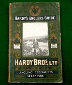 HARDY CATALOGUE: Hardy Anglers Guide 1921, good clean complete copy.
