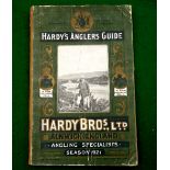 HARDY CATALOGUE: Hardy Anglers Guide 1921, good clean complete copy.