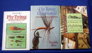 Rice, F - "Fly Tying Illustrated" 1st ed 1981, H/b, D/j, Rice, F - "Fly Tying Illustrated Nymphs And