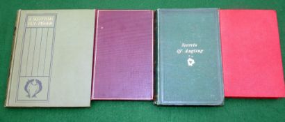 Moffat, AS - "The Secrets Of Angling" 1865 Edinburgh, original green cloth binding, Leith, A - "A