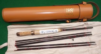 ROD: Hardy Graphite Smuggler Deluxe 8'6" 7 piece travel fly rod, in as new condition, line rate 6,