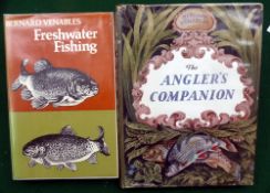 2 x Venables, B - "The Angler's Companion" signed 1958 1st ed, D/j wrapped and "Freshwater
