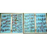 FLIES: Good collection of new custom tied trout, sea trout and salmon flies, in single and double