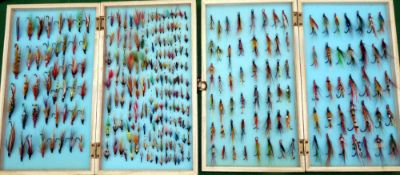 FLIES: Good collection of new custom tied trout, sea trout and salmon flies, in single and double