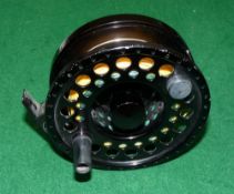 REEL: Ted Juracsik The Riptide by Tibor Reel Co., 4" saltwater alloy fly reel, ventilated drum,