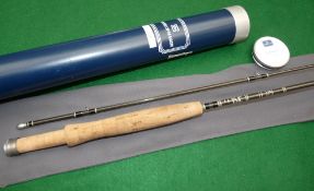 ROD: Hardy Ultralite 7'6" 2 piece graphite trout fly rod, line rate 4, grey blank, snake guides,