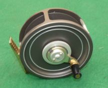 REEL: Hardy Ocean Prince One salt water anti reverse fly reel, serial No.170, U shaped line guide,