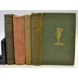 Early Golf Cornerstone Instruction books from 1900 to 1922 to incl Horace G Hutchinson-"The Book
