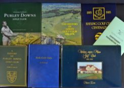 English Golf Club Centenary Books - mostly West Country and South Coast region to incl Bath Golf