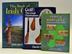 Irish Golf History Books to incl William H Gibson signed - "Early Irish Golf-The 1st Courses,