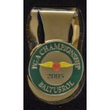 2005 Baltusrol USPGA Golf Tournament money clip - ltd ed in the original case with details printed