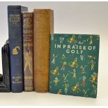 Early Golf Books on Humour and History to incl "Mr Punch's Golf Stories-Told by His Merry Men" bound