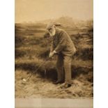 Tom Morris- an original golfing photogravure by James Patrick, Edinburgh published by Geo. Stewart &