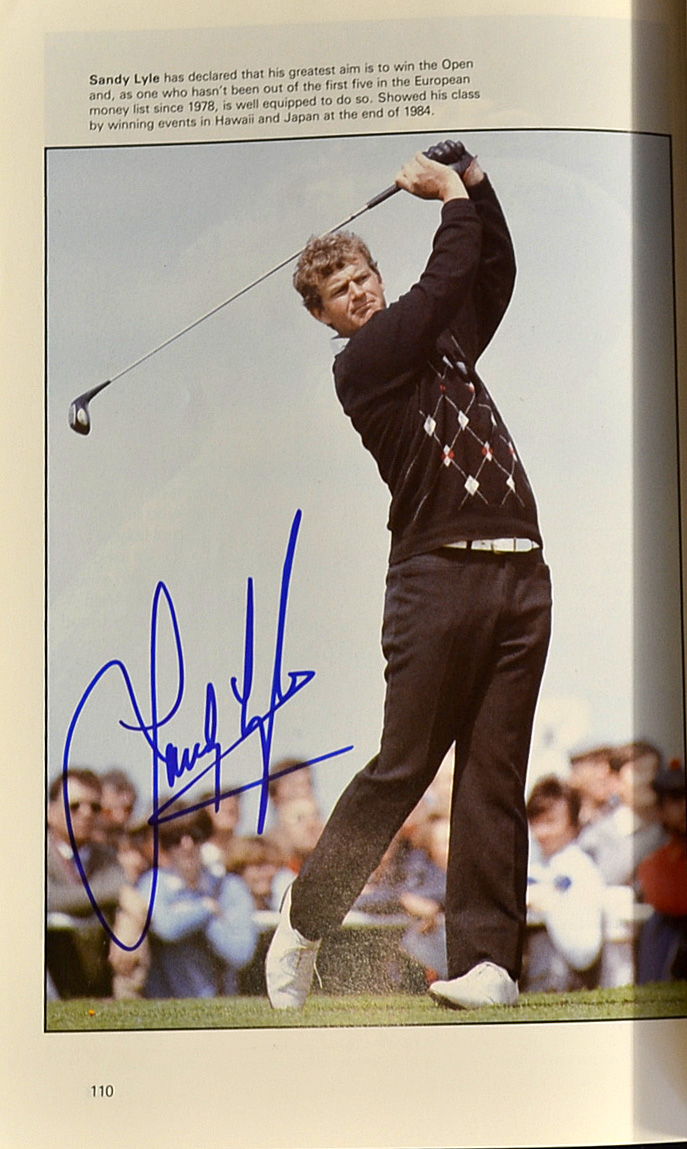 10x Open Golf Championship signed programmes - each individually signed by the winner from 1980's - Image 2 of 6