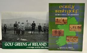 Irish Golf Books to incl "Golf Greens of Ireland - a nostalgic look by John Hanna" publ'd 2002 in