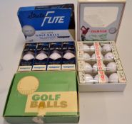 36x various unused and boxed golf balls made for the US Market to incl 12x Strato Flite, 12x