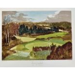 Greenwood, Ernest (After) Set of 6 Coloured Prints of Famous Golf Courses from the original