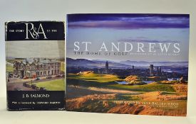 Salmond J.B - "The Story of The R&A" 1st ed 1956 with foreword by Bernard Darwin c/w dust jacket (