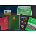 English Golf Club Centenary Books mostly South and South West region but incl J Arthur Colver signed