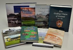 Irish Golf Club Centenary and other books (15) - to incl signed Pat Ruddy "50 Years In A Bunker-