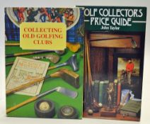 Golf Club and Golf Collectors Guides to incl Alick Watt signed - "Collecting Old Golfing Clubs"