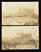 2x Rare 1905 Open Golf Championship St Andrews golfing postcards by James Patrick - won by James