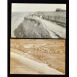 2x Hunstanton Le Strange Arms and Golf Links Hotel advertising postcards c.1923 - one used with 1p