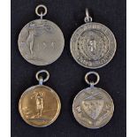 Silver Golf Medal Selection to include 1937 The Artisan Golfers Society, Birmingham P.O Golfers 1933