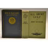 Early Golf Instruction books c.1900s - Bert Seymour - "All About Golf - How to Improve Your Game"
