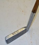 Rivers Zambra Pat "Scuffler" stainless approach putter with oval neck and shaft