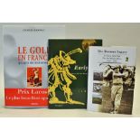 European Golf History books to incl George Jeanneau signed "Le Golf En France" 1st ed 1999 signed by