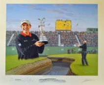 Baxter, Graeme signed - "2007 Champion Golfer of The Year - Carnoustie Open Golf Championship colour