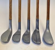 5x various alloy mallet heads putters to incl The Northwood A Model, 3x Mills incl Ray, Braid