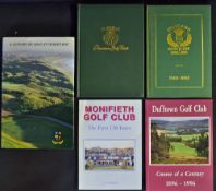 Scottish Golf Club Centenary books- from Dundee and the North East region to incl "Panmure Golf Club