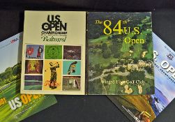 4x U.S Open Golf Championship programmes from 1980's onwards to include 1980 (Baltusrol) won by Jack