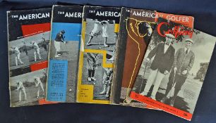 The American Golfer and The Golfing Magazines from 1930's to incl 4x The American Golfer