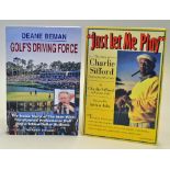 American signed biography books to incl Sifford, Charlie signed-"Just Let Me Play-The Story of