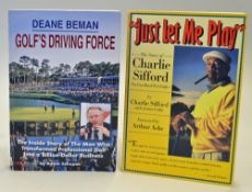 American signed biography books to incl Sifford, Charlie signed-"Just Let Me Play-The Story of