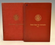 United States Golf Association Year Books for 1913 and 1932- both in the original red and gilt cloth