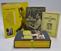 English and American Golf Instruction books to incl "The Golfer's Manual: 1857" by "A Keen Hand"