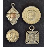 Selection of Silver Golf Medals to include 1939 Warwickshire GC, 1908 Open Golf Championship of