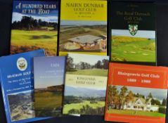 Scottish Golf Club Centenary books-from the Highland regions to incl "A History of The Royal Dornoch