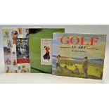 Golf Books on Art to incl "Thomas Hodge-The Golf Artist of St Andrews" by Harry Langton 1st ed. c/