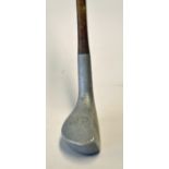 Standard Golf Co Mills Pat MS1 alloy wood with 3x circular rear lead back weights c/w original