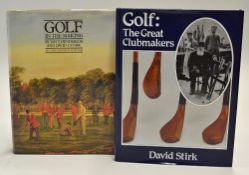 Henderson and Stirk (2) to incl - -"Golf in the Making" 2nd revised edition and David Stirk "Golf: