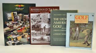 American Golf History Books - to incl "Baltusrol 100 Years" by Trebus and Wolffe, "Reminiscences