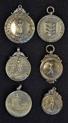 Selection of Silver Golf Medals to include 1931 The Nairn GC, 1905 Weston Super Mare GC, 1922