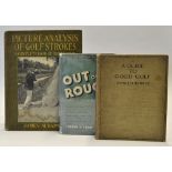 American golf instruction books from 1919-1930's to incl James M Barnes -"Picture Analysis of Golf