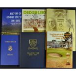 English Golf Club Centenary Books - mostly Lancs, Cumberland and North West to incl Heswall Golf