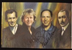 2015 World Golf Hall of Fame Induction at St Andrew's signed brochure - signed by all the three